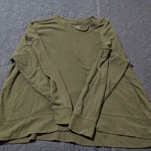 Sage Green Oversized Crewneck